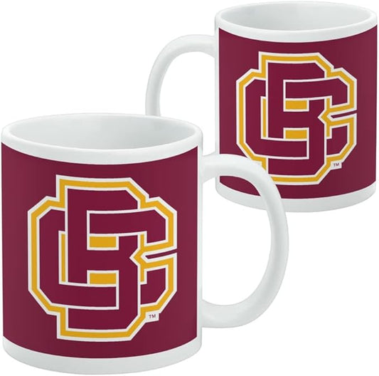 Bethune-Cookman University Primary Logo Ceramic Coffee Mug, Novelty Gift Mugs for Coffee, Tea and Hot Drinks, 11oz, White