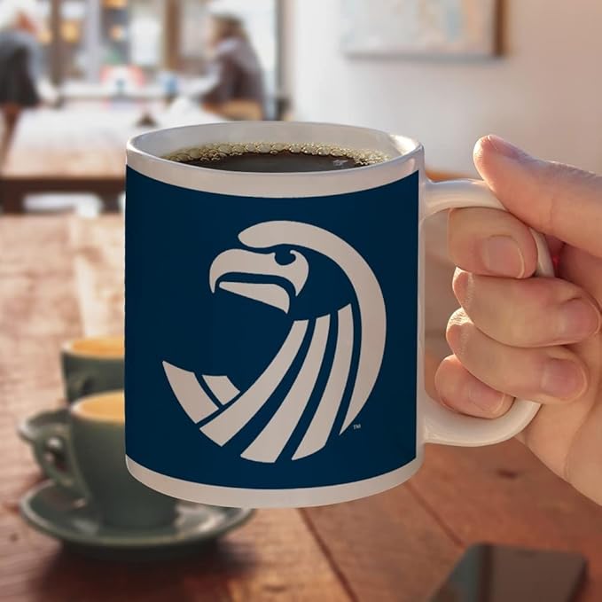 Salve Regina University Primary Logo Ceramic Coffee Mug, Novelty Gift Mugs for Coffee, Tea and Hot Drinks, 11oz, White