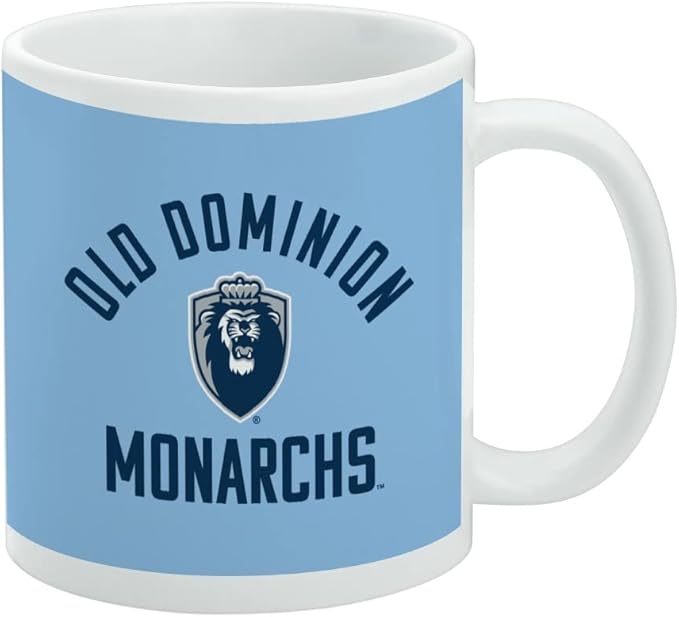 Old Dominion University Official Logo Ceramic Coffee Mug, Novelty Gift Mugs for Coffee, Tea and Hot Drinks, 11oz, White