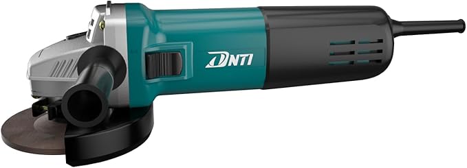 DNTI Power Angle Grinder 4inch 6.5-Amp,11000RPM Electric Grinder power Tools with Cutting Grinding Wheels,Lever,Auxiliary Handle and Grinding Wheel Shield for Metal and Rust Removal 53118