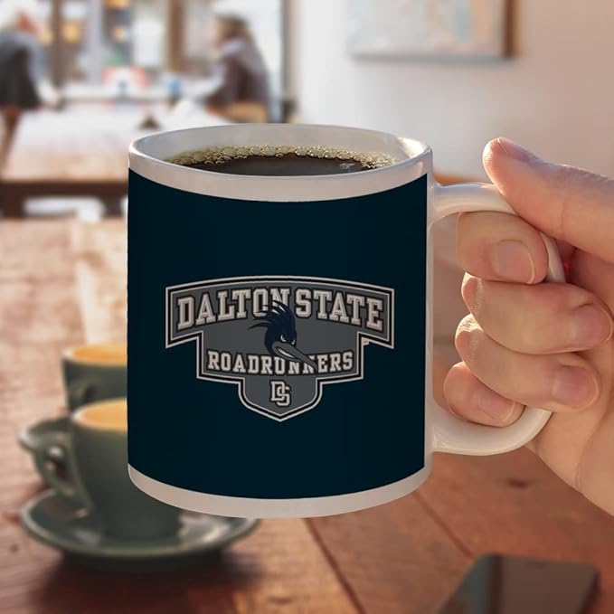 Dalton State College Primary Logo Ceramic Coffee Mug, Novelty Gift Mugs for Coffee, Tea and Hot Drinks, 11oz, White