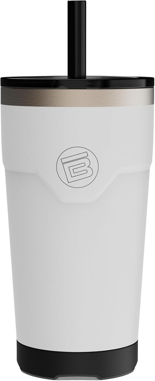 BOTE MagnePod Drinkware Insulated Drink Tumbler includes Lid with Straw Magnetically attaches to Compatible SUPs Kayaks Floats Hangouts 20 oz Multiple Colors