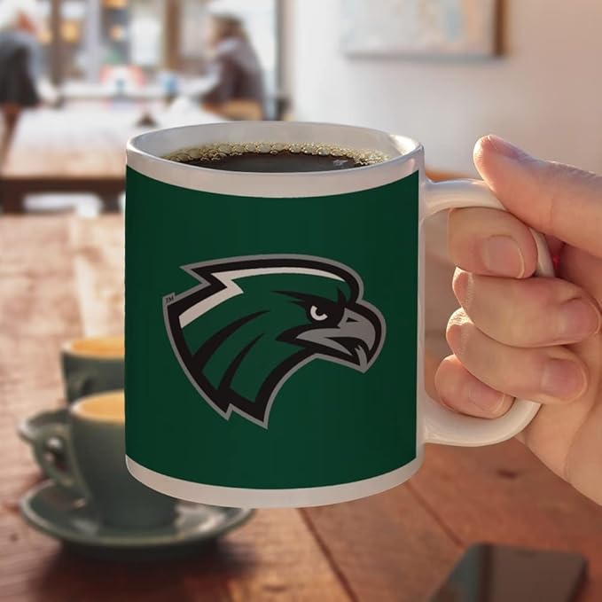 Northeastern State Primary Logo Ceramic Coffee Mug, Novelty Gift Mugs for Coffee, Tea and Hot Drinks, 11oz, White