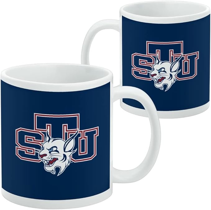 St. Thomas University Primary Logo Ceramic Coffee Mug, Novelty Gift Mugs for Coffee, Tea and Hot Drinks, 11oz, White