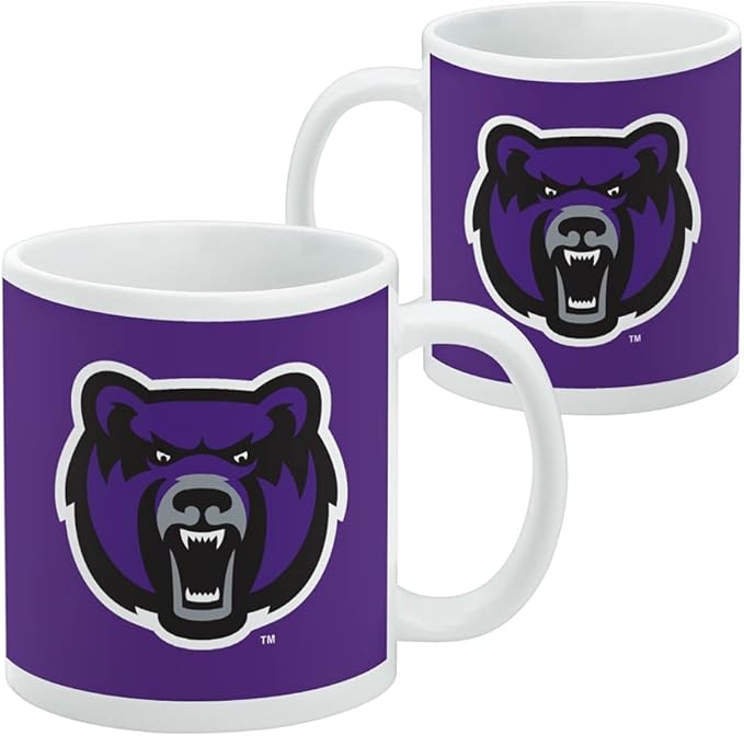 University of Central Arkansas Primary Logo Ceramic Coffee Mug, Novelty Gift Mugs for Coffee, Tea and Hot Drinks, 11oz, White
