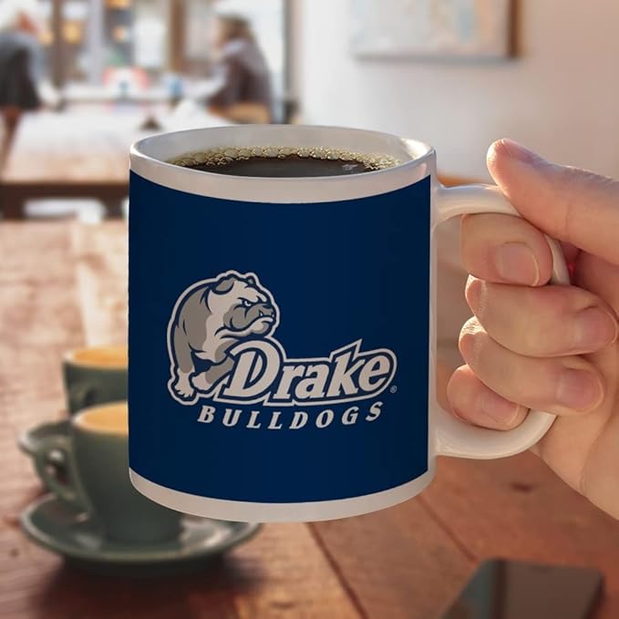 Drake Primary Logo Ceramic Coffee Mug, Novelty Gift Mugs for Coffee, Tea and Hot Drinks, 11oz, White