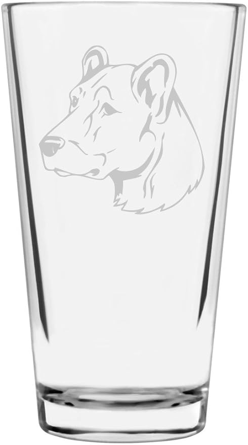 Cao Fila de Sao Miguel Custom Personalized Dog Themed Etched All Purpose 16oz Pint Glass