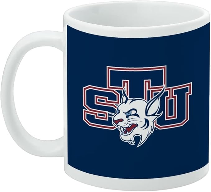St. Thomas University Primary Logo Ceramic Coffee Mug, Novelty Gift Mugs for Coffee, Tea and Hot Drinks, 11oz, White