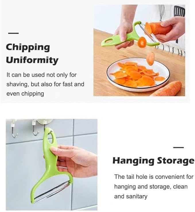 Cabbage Shredder, Vegetable Cutter Cabbage Slicer, Stainless Steel Fruit Vegetable Potato Peeler Cabbage Graters Kitchen Utensils (18 * 12cm)