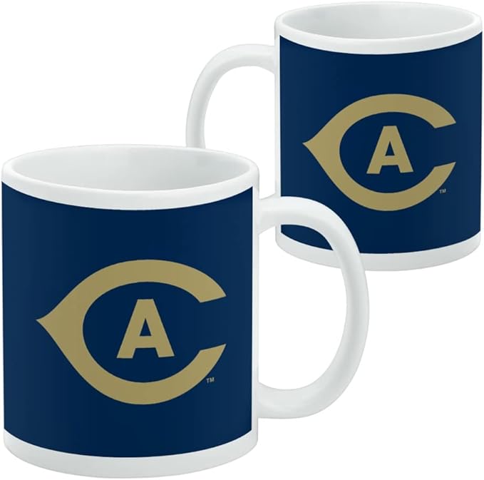 UC Davis Primary Logo Ceramic Coffee Mug, Novelty Gift Mugs for Coffee, Tea and Hot Drinks, 11oz, White
