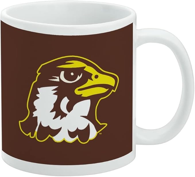 Quincy University Primary Logo Ceramic Coffee Mug, Novelty Gift Mugs for Coffee, Tea and Hot Drinks, 11oz, White