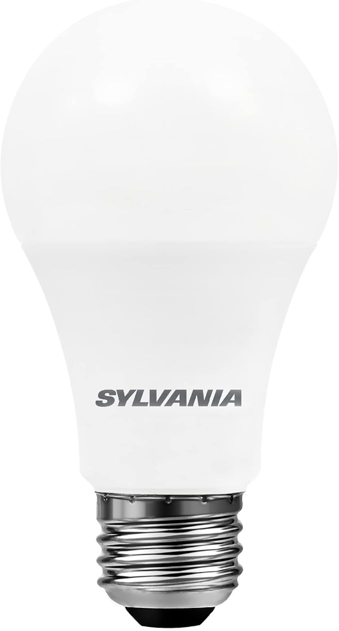 LEDVANCE Sylvania LED Light Bulb, 60W Equivalent A19, Efficient 8.5W, Medium Base, Frosted Finish, 800 Lumens, Soft White (73885) (Pack of 1)