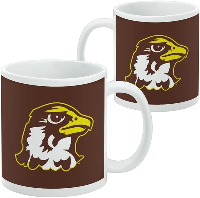 Quincy University Primary Logo Ceramic Coffee Mug, Novelty Gift Mugs for Coffee, Tea and Hot Drinks, 11oz, White