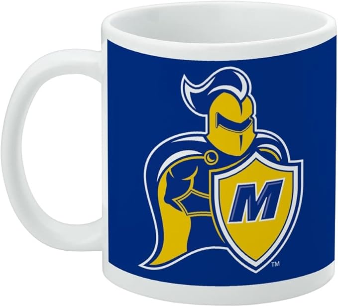 Madonna University Primary Logo Ceramic Coffee Mug, Novelty Gift Mugs for Coffee, Tea and Hot Drinks, 11oz, White