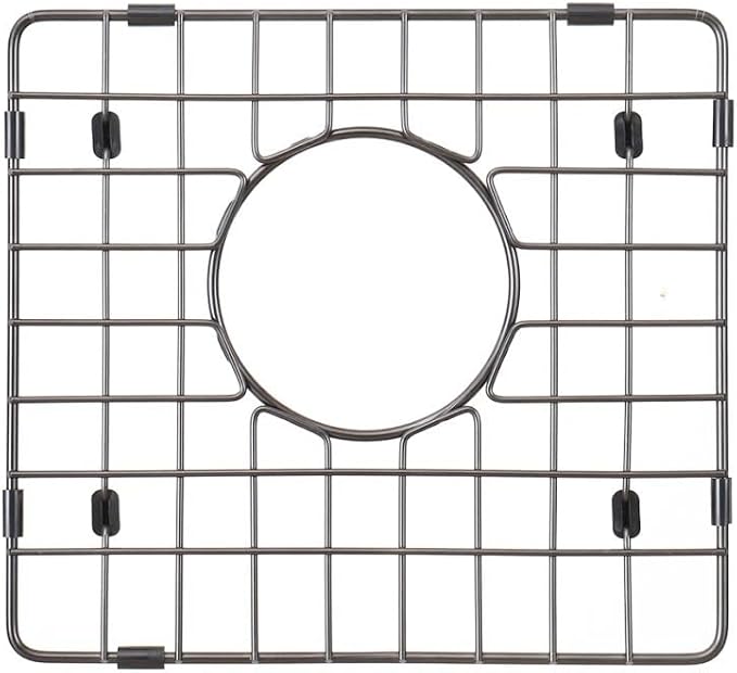 STARSTAR Workstation Ledge Topmount/Drop-in Single Bowl Black Matte Stainless Steel Kitchen/Yard/Bar/Laundry/Office Sink, With Grid, Dark Cutting Board, Strainer (15x15x9)
