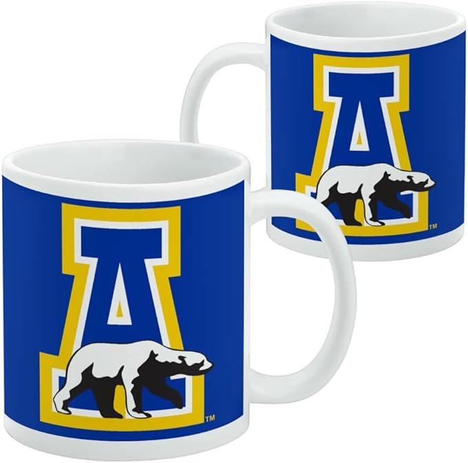 University of Alaska, Fairbanks Primary Logo Ceramic Coffee Mug, Novelty Gift Mugs for Coffee, Tea and Hot Drinks, 11oz, White