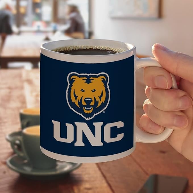 Northern Colorado Primary Logo Ceramic Coffee Mug, Novelty Gift Mugs for Coffee, Tea and Hot Drinks, 11oz, White