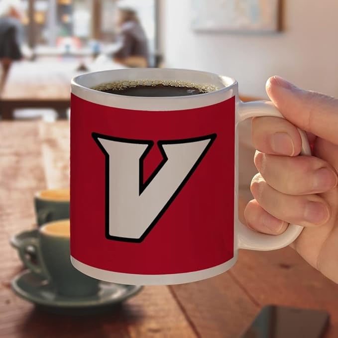 University of Virginia's College at Wise Primary Logo Ceramic Coffee Mug, Novelty Gift Mugs for Coffee, Tea and Hot Drinks, 11oz, White