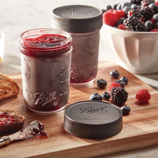 Ball Mason Jar Leak-Proof Lids, Regular Mouth, 6 CT (Pack of 4)