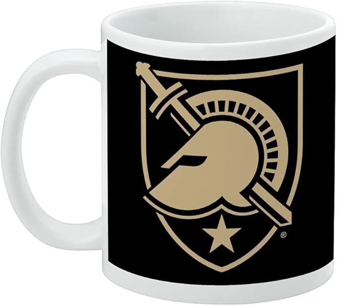 United States Military Academy Primary Logo Ceramic Coffee Mug, Novelty Gift Mugs for Coffee, Tea and Hot Drinks, 11oz, White