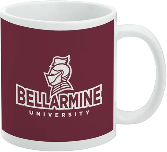 Bellarmine University Primary Logo Ceramic Coffee Mug, Novelty Gift Mugs for Coffee, Tea and Hot Drinks, 11oz, White