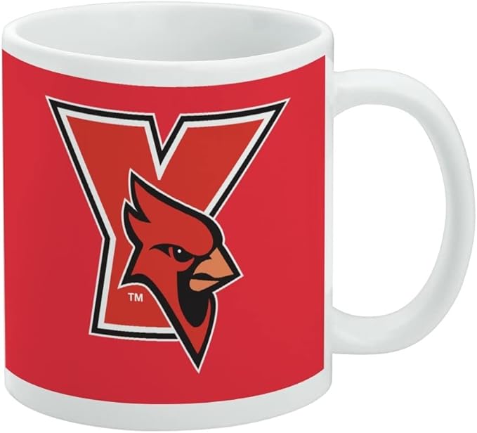 York College Primary Logo Ceramic Coffee Mug, Novelty Gift Mugs for Coffee, Tea and Hot Drinks, 11oz, White