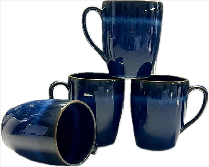 CeramicAzoia Dinnerware Set of 4 (Cobalto Blue, Mug)…