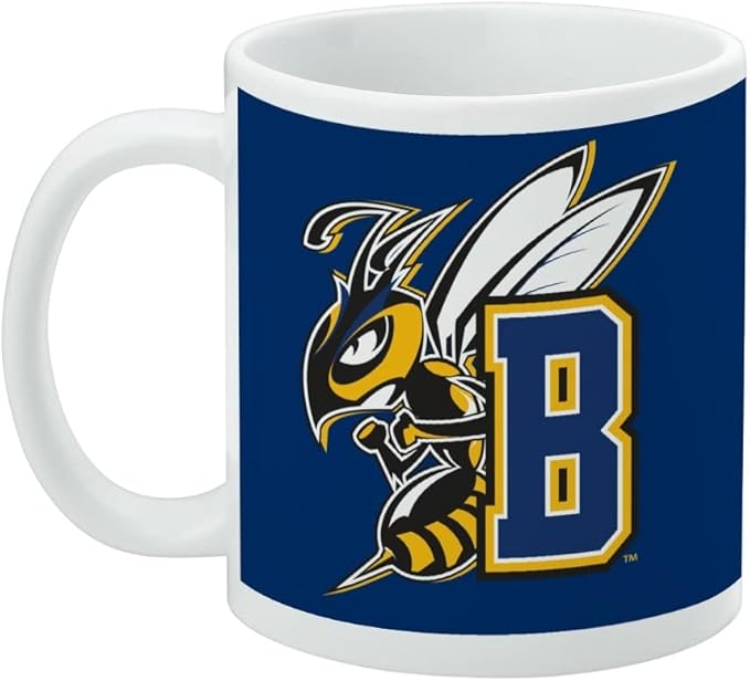 Montana State University Billings Primary Logo Ceramic Coffee Mug, Novelty Gift Mugs for Coffee, Tea and Hot Drinks, 11oz, White