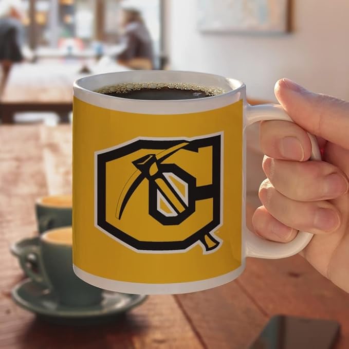 Cameron University Primary Logo Ceramic Coffee Mug, Novelty Gift Mugs for Coffee, Tea and Hot Drinks, 11oz, White