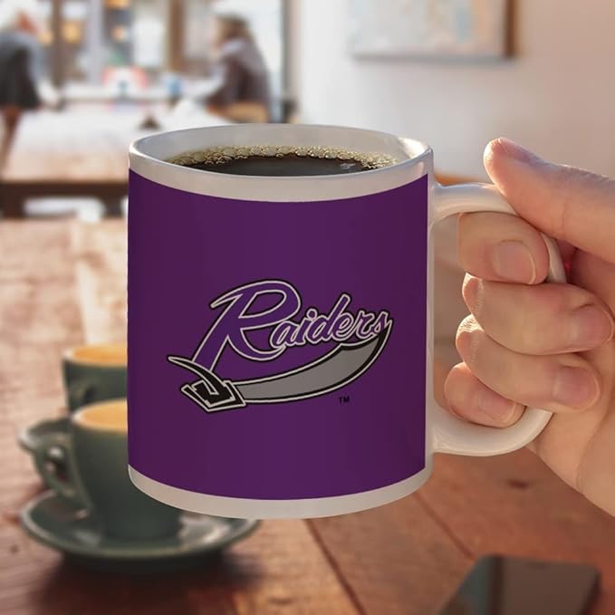 University of Mount Union Primary Logo Ceramic Coffee Mug, Novelty Gift Mugs for Coffee, Tea and Hot Drinks, 11oz, White