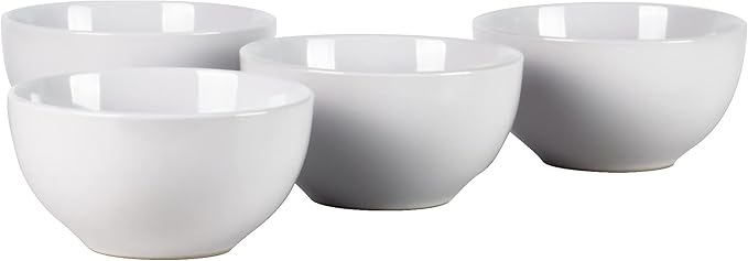 Color Wave Stoneware 16pc Dinnerware Set, White