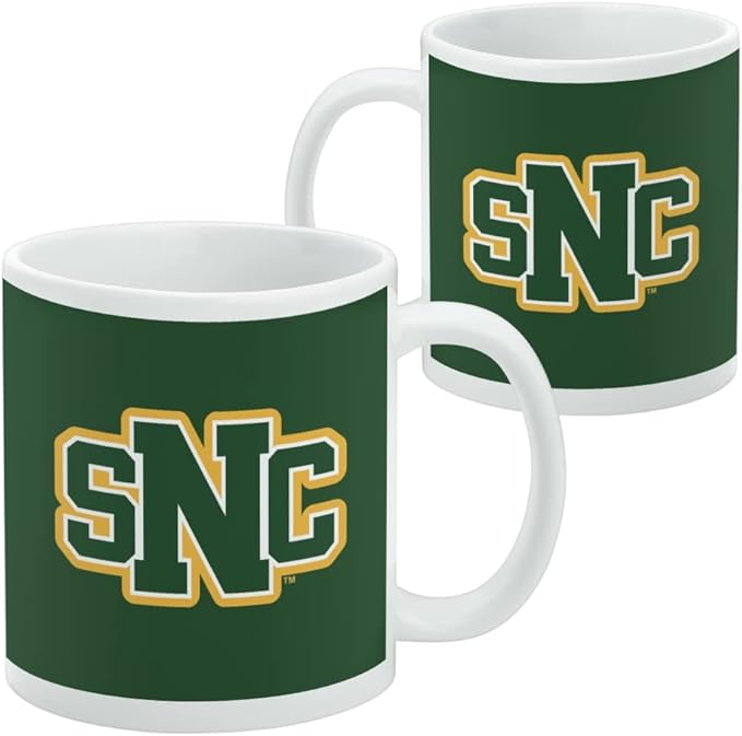 St. Norbert College Primary Logo Ceramic Coffee Mug, Novelty Gift Mugs for Coffee, Tea and Hot Drinks, 11oz, White
