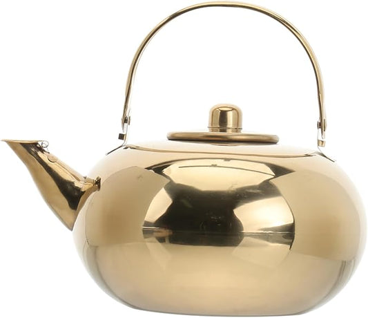 ABOOFAN Home Use Kettle Strainer Portable Tea Kettle with Stainless Steel Material