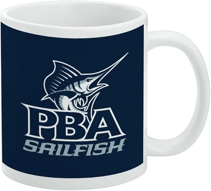 Palm Beach Atlantic University Primary Logo Ceramic Coffee Mug, Novelty Gift Mugs for Coffee, Tea and Hot Drinks, 11oz, White