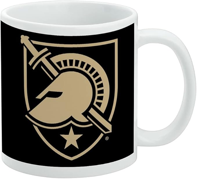 United States Military Academy Primary Logo Ceramic Coffee Mug, Novelty Gift Mugs for Coffee, Tea and Hot Drinks, 11oz, White