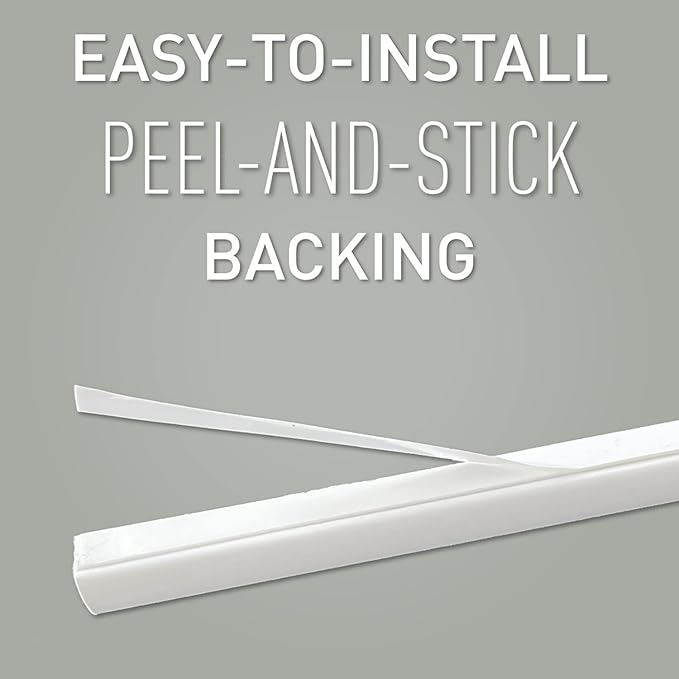 Legrand Wiremold C110S Cordmate 108 Inch 17 Piece Cord Cover Kit, Organizer for Wall, Holds 1 Cord or Cable, Sustainable Packaging, White (1 Pack)