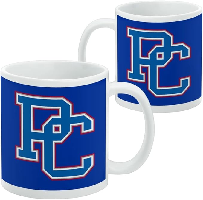 Presbyterian College Primary Logo Ceramic Coffee Mug, Novelty Gift Mugs for Coffee, Tea and Hot Drinks, 11oz, White