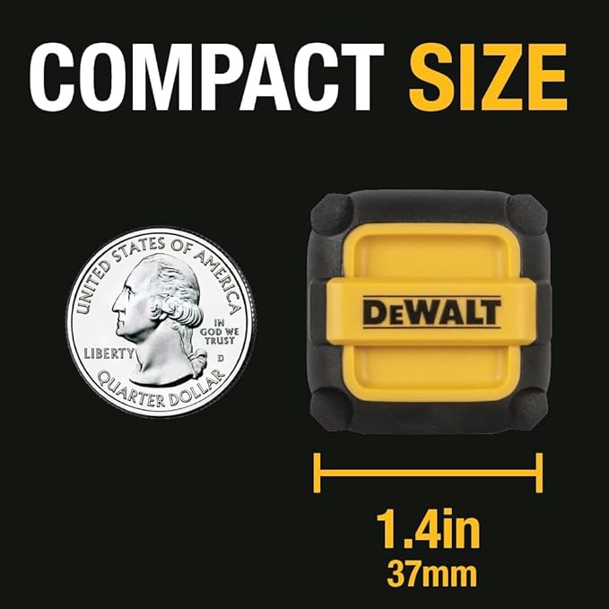 DEWALT Heavy Duty NeverBlock USB Charger, Angled Dual Port 12W Wall Charger Adapter, Foldable Plug, Charging Box Brick, Cube for iPhone 17 16 15 14 13 Pro Max, Galaxy S22 S21 Note 20, HTC, Moto, LG