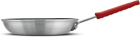 Tramontina Professional 8-Inch Non Stick Small Frying Pan, Heavy-Gauge Aluminum Skillet with Reinforced Nonstick Coating, Red Handle, Dishwasher and Oven Safe