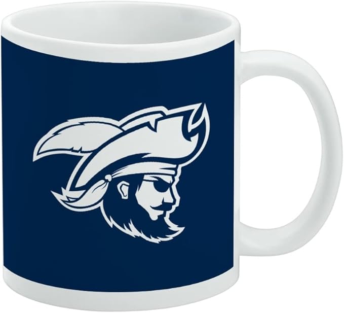 Charleston Southern University Primary Logo Ceramic Coffee Mug, Novelty Gift Mugs for Coffee, Tea and Hot Drinks, 11oz, White
