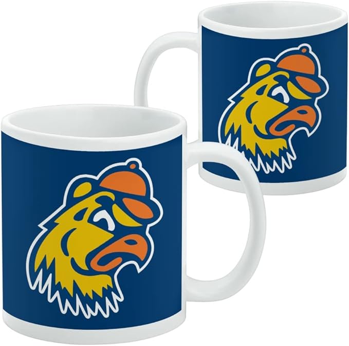 Trinity College Primary Logo Ceramic Coffee Mug, Novelty Gift Mugs for Coffee, Tea and Hot Drinks, 11oz, White