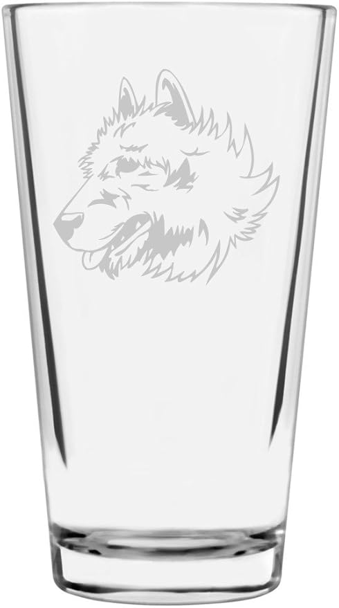 Belgian Shepherd Dog Laekenois Custom Personalized Dog Themed Etched All Purpose 16oz Pint Glass
