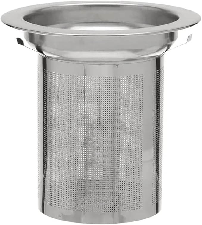 25oz (750ml) Borosilicate Glass Teapot with Removable Stainless Steel Infuser with Gift Box – Heat Resistant Clear Tea Pot for Loose Leaf, Herbal & Blooming Tea – Stovetop, Microwave & Dishwasher Safe