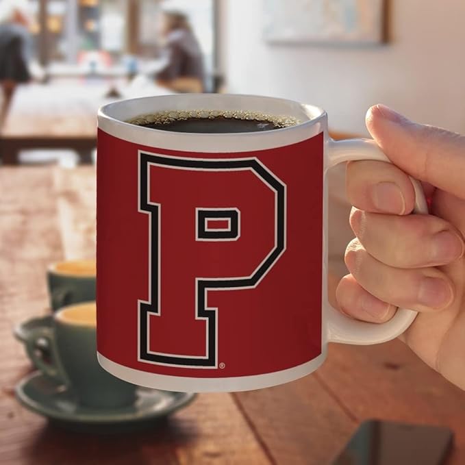 Pacific University Primary Logo Ceramic Coffee Mug, Novelty Gift Mugs for Coffee, Tea and Hot Drinks, 11oz, White