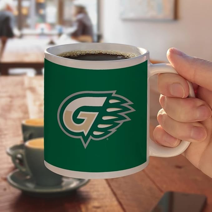 Georgia Gwinnett College Primary Logo Ceramic Coffee Mug, Novelty Gift Mugs for Coffee, Tea and Hot Drinks, 11oz, White