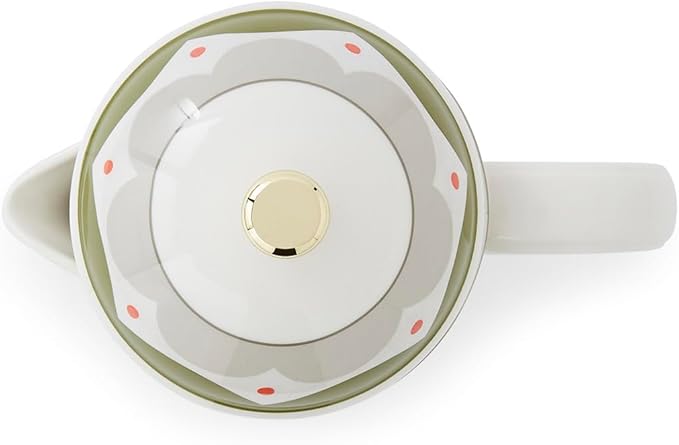 Spode Tall Trees Cafetiere, 28oz - Woodland French Press Coffee Maker for Breakfast Tableware - Porcelain with Stainless Steel Plunger, Coffee Bar Cart Essential - Dishwasher Safe