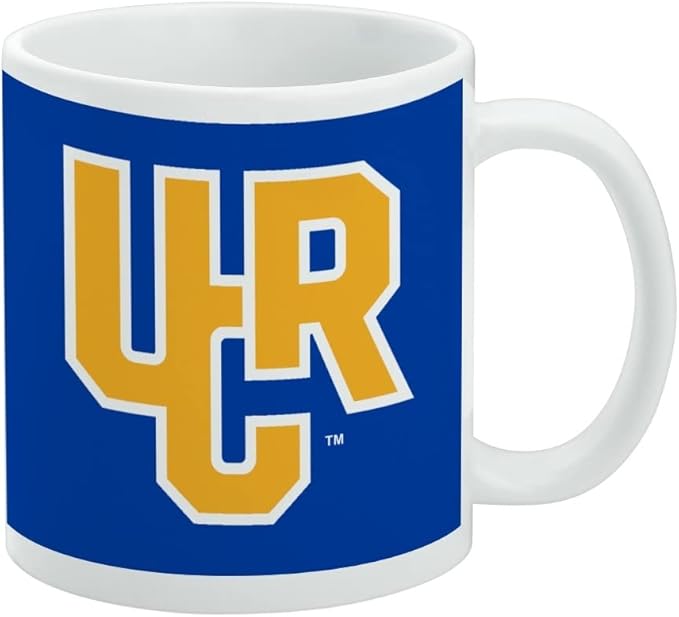 University of California, Riverside Primary Logo Ceramic Coffee Mug, Novelty Gift Mugs for Coffee, Tea and Hot Drinks, 11oz, White