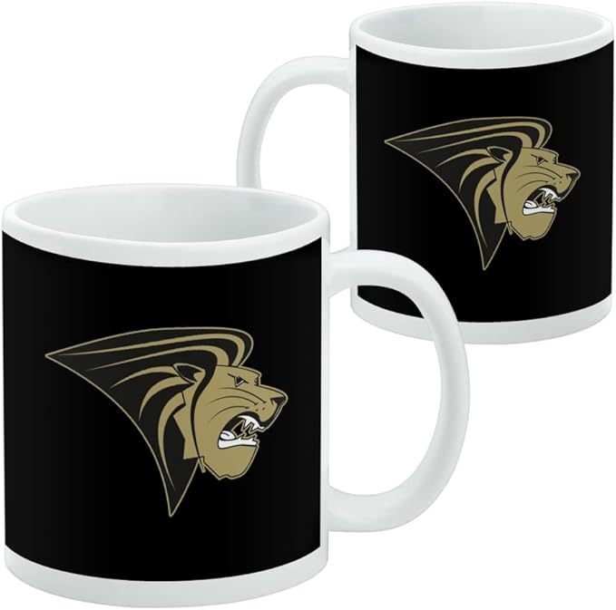 Lindenwood University Primary Logo Ceramic Coffee Mug, Novelty Gift Mugs for Coffee, Tea and Hot Drinks, 11oz, White