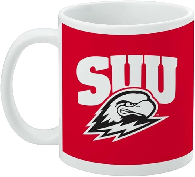 Southern Utah University Primary Logo Ceramic Coffee Mug, Novelty Gift Mugs for Coffee, Tea and Hot Drinks, 11oz, White