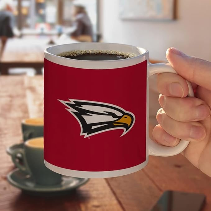 Polk State College Primary Logo Ceramic Coffee Mug, Novelty Gift Mugs for Coffee, Tea and Hot Drinks, 11oz, White
